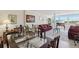 Well-lit living space featuring a combination of living and dining areas, perfect for entertaining guests and enjoying everyday living at 841 4Th N Ave # 55, St Petersburg, FL 33701