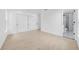 Plank flooring in a large bedroom with closet space at 8433 101St Ave, Seminole, FL 33777