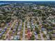 Scenic aerial view highlighting the property’s placement in a vibrant and friendly neighborhood at 9952 111Th St, Seminole, FL 33772
