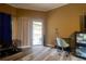 This main bedroom leads to a patio outside, and an entertainment center/aquarium at 3234 Morven Dr, Spring Hill, FL 34609