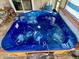 Hot tub on patio, for relaxation and recreation at 1398 Crescent Hoop Way, Wesley Chapel, FL 33543