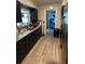 Well-equipped kitchen boasting stainless steel appliances and dark cabinetry at 2198 Academy Dr, Clearwater, FL 33764