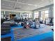 Well-equipped gym with treadmills, exercise bikes, weight machines, and mirrored walls at 29118 Picana Ln, Wesley Chapel, FL 33543