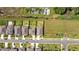 Aerial view showcasing the home's location in a community and showing the neighborhood at 3935 Capri Coast Dr, Plant City, FL 33565