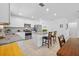 Modern kitchen with stainless steel appliances and granite countertops at 3935 Capri Coast Dr, Plant City, FL 33565