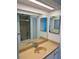 Bathroom view featuring double sinks, large mirror, and a separate shower/tub area with gold trim at 400 Island Way # 1402, Clearwater Beach, FL 33767