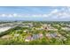 Aerial view showcasing the community's proximity to the bay, downtown, and nearby conveniences at 4314 La Mora Ct, Tampa, FL 33611