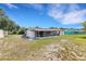 Rear exterior view showcasing the patio and spacious backyard at 5250 Brody Blvd, Wimauma, FL 33598
