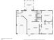 Practical floor plan showcasing the layout of the 2-bedroom home at 708 Rutgers Pl, Sun City Center, FL 33573