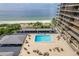 Relaxing pool area near the beach at 7600 Bayshore Dr # 1201A, Treasure Island, FL 33706