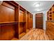 Walk-in closet offering custom built-ins, including hanging rods and shelves, for maximum organization at 7600 Bayshore Dr # 1201A, Treasure Island, FL 33706