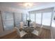 Dining Area boasts a modern table setting, ample windows and natural light at 8059 26Th N Ave, St Petersburg, FL 33710