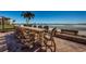 Enjoy this beachfront community's outdoor bar seating with ocean view, perfect for dining and relaxation at 865 S Gulfview Blvd # 202, Clearwater Beach, FL 33767