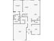 Detailed first floor plan showcasing the layout with primary rooms, garage, and more at 9293 Rally Spring Loop, Wesley Chapel, FL 33545