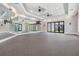Bright fitness studio with mirrors and ample space for group classes or individual workouts at 10381 Tupper Cay Dr, San Antonio, FL 33576