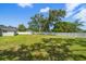 Large backyard with privacy fence and ample room at 10875 131St St, Largo, FL 33774