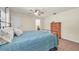 Comfortable main bedroom with closet and ensuite access, featuring a window for natural light at 12946 116Th St, Largo, FL 33778