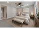 Inviting bedroom with neutral tones, plush carpeting, and a cozy sitting area at 1330 W Gray St # 1, Tampa, FL 33606