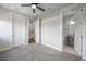 Spacious bedroom leads to a hallway, bathroom, and closet with ample storage at 1330 W Gray St # 1, Tampa, FL 33606