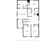 Second floor plan includes bedrooms, bathrooms, and a laundry room for convenience at 13686 Whiskey Daisy Dr, Dade City, FL 33525