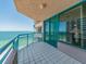 Enjoy the refreshing ocean views from the condo's private balcony at 1520 Gulf Blvd # 1505, Clearwater Beach, FL 33767