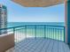 Enjoy the endless ocean views and gentle sea breezes from this private balcony at 1520 Gulf Blvd # 1505, Clearwater Beach, FL 33767
