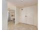 Light and bright entryway leading to a casual dining area with tile flooring at 1520 Gulf Blvd # 1505, Clearwater Beach, FL 33767