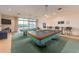 Game room features table tennis and billiards, perfect for entertaining guests at 1520 Gulf Blvd # 1505, Clearwater Beach, FL 33767