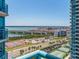 Spectacular panoramic water views and the intercoastal area from the balcony at 1520 Gulf Blvd # 1505, Clearwater Beach, FL 33767