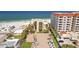 Stunning beachfront condo complex with manicured landscaping and ample parking, offering direct access to the beach at 17710 Gulf Blvd # 304, Redington Shores, FL 33708
