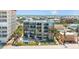 Beachfront condo building with a shared pool and easy beach access at 17710 Gulf Blvd # 304, Redington Shores, FL 33708