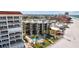 Beachfront condo building with a shared pool and easy beach access at 17710 Gulf Blvd # 304, Redington Shores, FL 33708