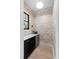 Unique pantry with custom cabinets and drawers, bright walls, and natural light at 18577 Clay Hill Rd, Dade City, FL 33523