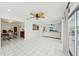 Open living space blends living, dining, and seating, with bright lighting and an airy feel at 202 Grayson Ct, Sun City Center, FL 33573