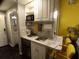 Convenient kitchenette equipped with modern appliances and ample counter space, ideal for quick meal preparation at 21103 Patio View Ct # 3302, Lutz, FL 33558