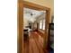 Charming dining room with hardwood floors and vintage furniture at 214 Scotland St, Dunedin, FL 34698