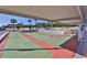 Covered shuffleboard courts with seating, providing a fun recreational amenity at 250 Rosery Nw Rd # 270, Largo, FL 33770