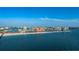 Expansive beach view with multiple resorts and condos, great for tourists at 301 S Gulfview Blvd # 301, Clearwater Beach, FL 33767