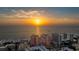 Scenic ocean view with many condos, hotels, and resorts near the ocean at 301 S Gulfview Blvd # 301, Clearwater Beach, FL 33767
