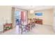 Comfortable dining area with ocean view balcony at 301 S Gulfview Blvd # 301, Clearwater Beach, FL 33767