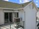 This balcony offers an outdoor area with views of the neighborhood at 320 Island Way # 205, Clearwater Beach, FL 33767