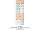 Floor plan showcasing the layout of the third floor with bedrooms, walk in closets and bathrooms at 320 Island Way # 205, Clearwater Beach, FL 33767