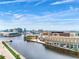 Breathtaking aerial view of Tampa featuring a large body of water and buildings in the background at 345 Bayshore Blvd # 1813, Tampa, FL 33606