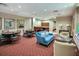 Inviting common area with comfortable seating, tables, and a bar area at 345 Bayshore Blvd # 1813, Tampa, FL 33606