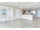 Bright living space with open kitchen, marble floors, and airy feel at 345 Bayshore Blvd # 1813, Tampa, FL 33606