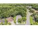 Aerial view of home with lush surrounding trees, and nice neighborhood at 4797 Stonebriar Dr, Oldsmar, FL 34677