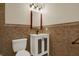 Bathroom with white vanity and decorative mirror at 5008 Stolls Ave, Tampa, FL 33615