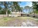 Generous backyard, complete with a screened porch, lush trees, and a durable fence at 6024 90Th N Ave, Pinellas Park, FL 33782