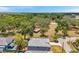 An aerial view showcases the home's proximity to a park, perfect for outdoor enthusiasts at 8608 N Arden Ave, Tampa, FL 33604