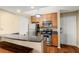 Efficient kitchen area showcasing granite counters, stainless appliances, and ample cabinet space at 11901 4Th N St # 5111, St Petersburg, FL 33716
